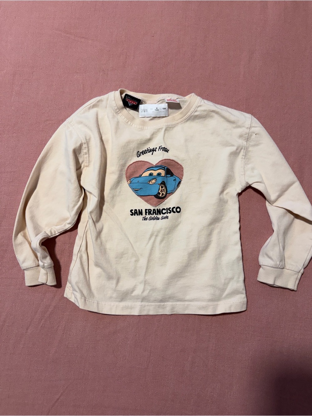 Zara Cars Long-Sleeve Kids Tee